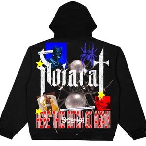 Unisex Adult Standard Official The Scarlet Tour Merch Hoodie Sweatshirt New!